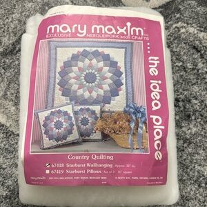 Mary Maxim Country Quilt Wallhanging